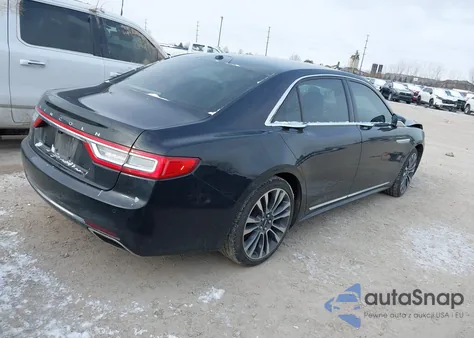 2017 Lincoln Continental Reserve z USA, uszkodzony, nr VIN 1LN6L9RP7H5627018